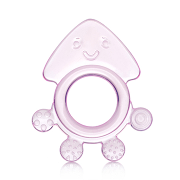  妈咪王子健牙器（章鱼） 粉色