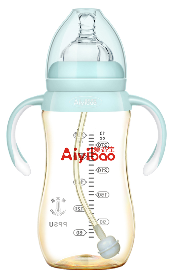  愛益寶PPSU奶瓶300ml 藍(lán)色