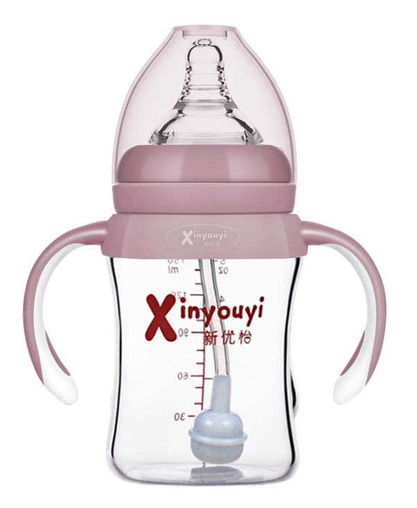     新優(yōu)怡玻璃奶瓶1145-咖色