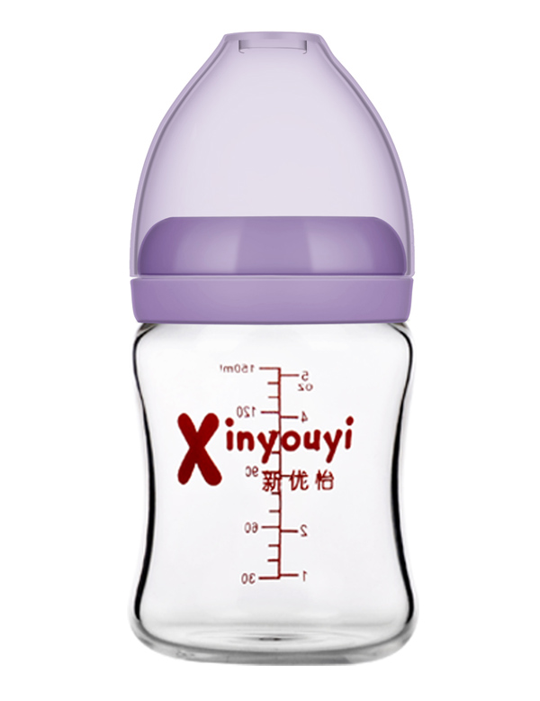     新优怡玻璃奶瓶1116 紫色