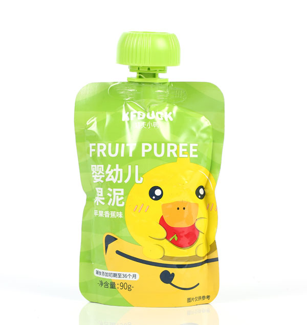 功夫小鴨嬰幼兒果泥-蘋(píng)果香蕉味.jpg
