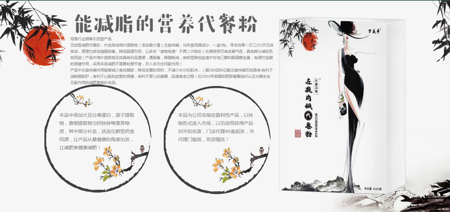 万焱丰左旋肉碱代餐粉