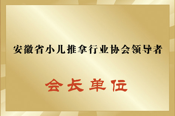 佑童小儿推拿所获荣誉