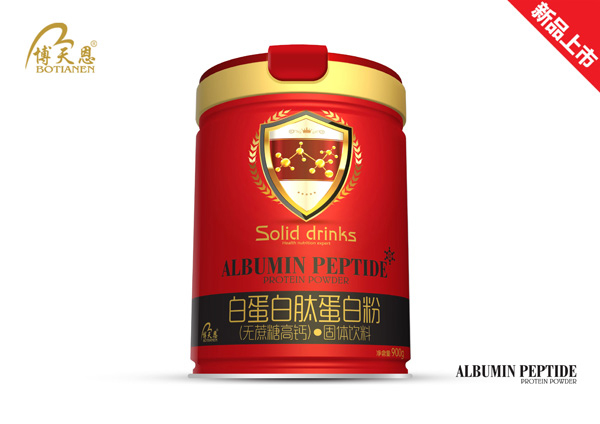 博天恩白蛋白肽蛋白粉（無蔗糖高鈣）