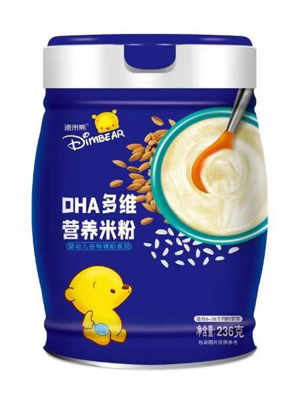 迪米熊DHA多维营养米粉