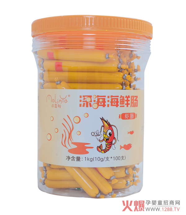 沫霖雅深海海鲜肠-虾肠1kg.jpg