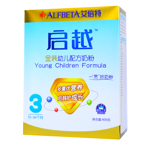 启越金装幼儿配方奶粉3段