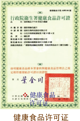  健康許可證