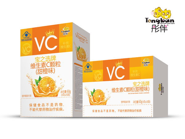 彤伴寶之選牌維生素C顆粒（甜橙味）