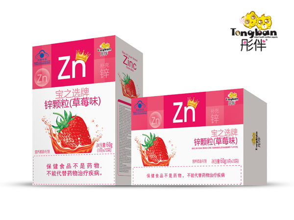  彤伴寶之選牌鋅顆粒（草莓味）