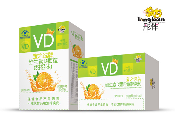  彤伴寶之選牌維生素D顆粒（甜橙味）