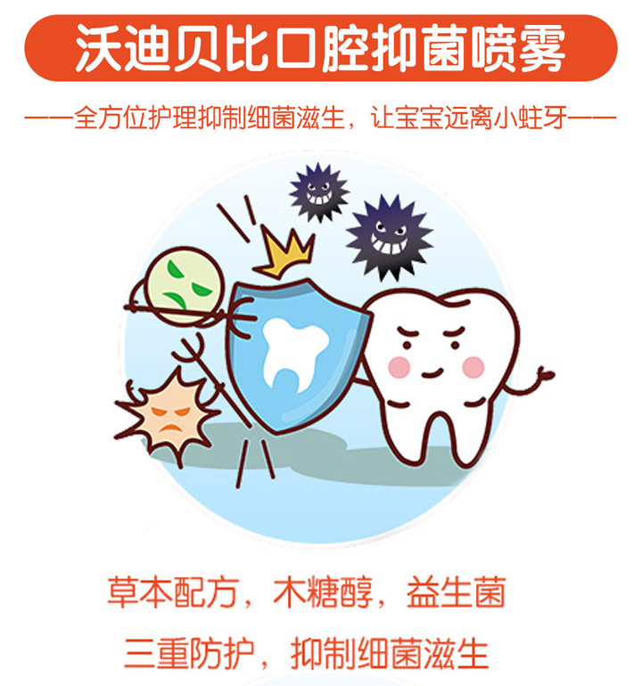  沃迪貝比口腔抑菌噴霧劑