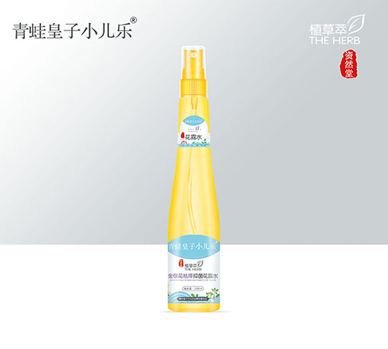 青蛙皇子小儿乐资然堂植草萃金银花祛痱抑菌花露水200ml
