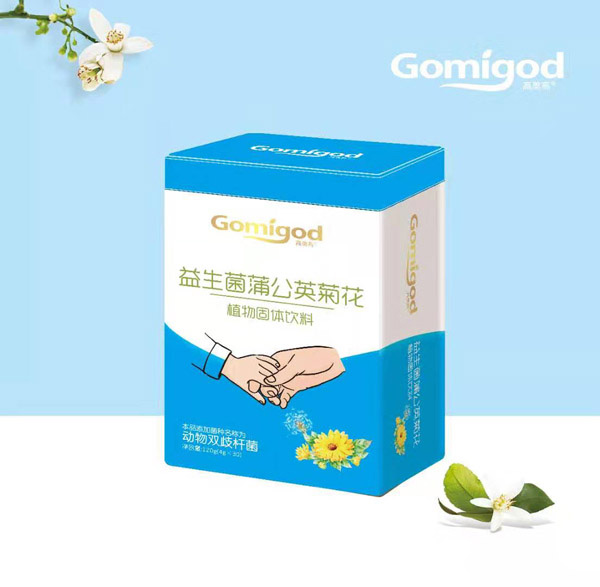  高美高益生菌蒲公英菊花植物固體飲料