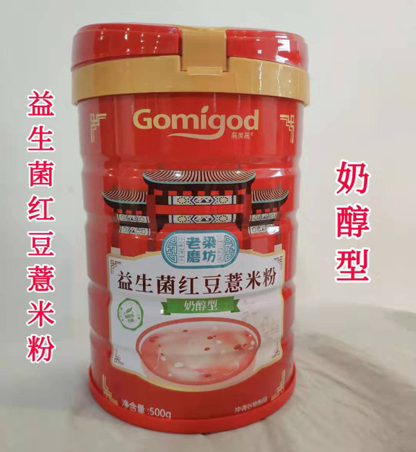    高美高益生菌紅豆薏米粉（奶醇型）
