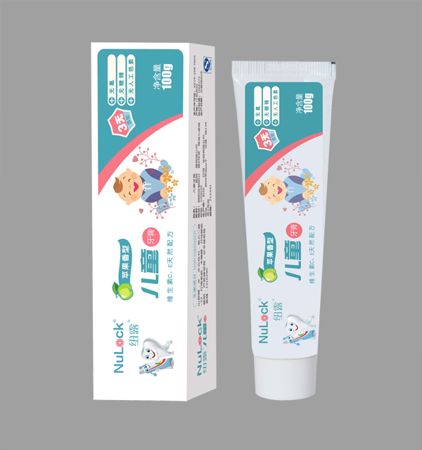 紐露兒童牙膏