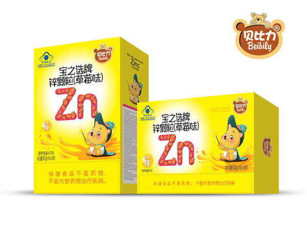  貝比力寶之選牌鋅顆粒（草莓味）