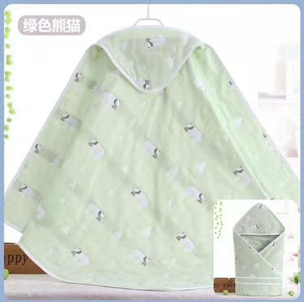 澤玉佳兒純棉保暖抱單綠色熊貓.jpg