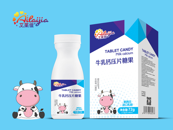 艾萊佳牛乳鈣壓片糖果