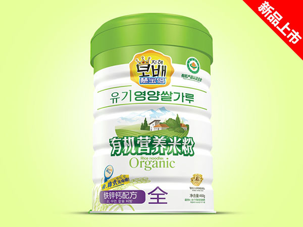  慧寶倍有機(jī)營養(yǎng)米粉鐵聽-鐵鋅鈣