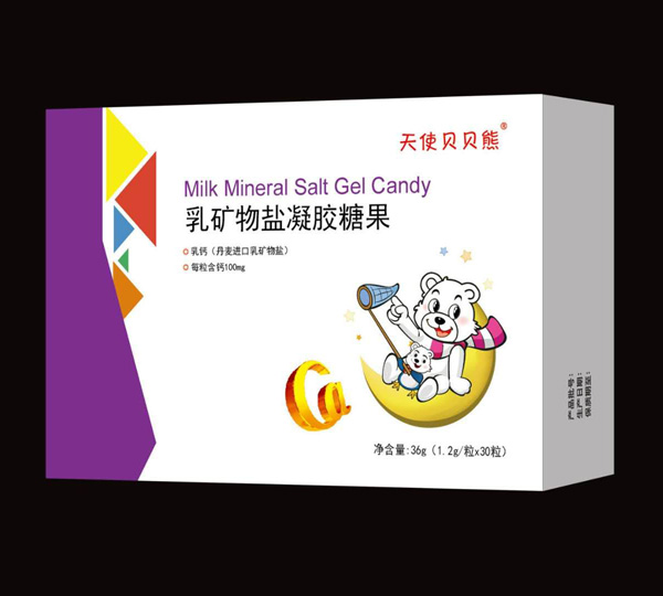  天使貝貝熊乳礦物鹽凝膠糖果
