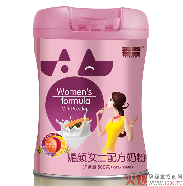 善普媚顏女士配方奶粉2.jpg 善普媚顏女士配方奶粉2.jpg