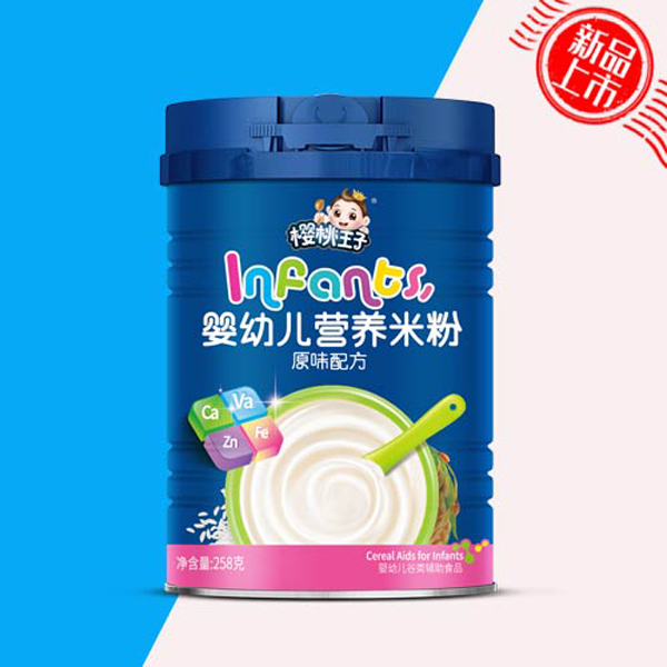  櫻桃王子?jì)胗變籂I養(yǎng)米粉 原味配方
