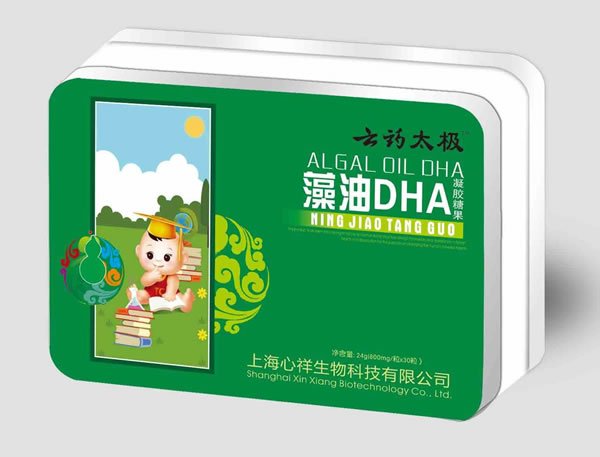  云藥太極藻油DHA凝膠果糖