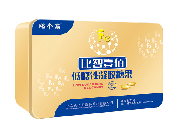   比个高比智壹佰低糖铁凝胶糖果