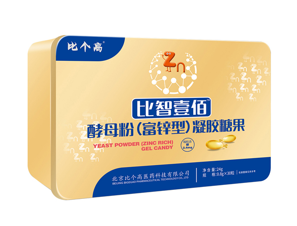   比个高比智壹佰酵母粉（富锌型）凝胶糖果