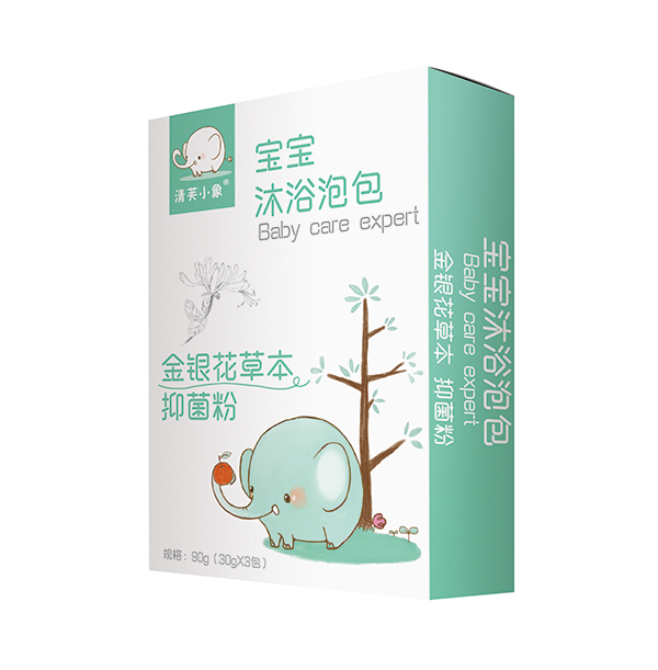  清芙小象金銀花草本抑菌粉