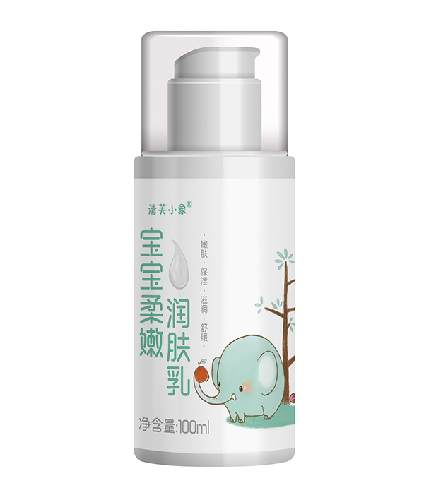   清芙小象寶寶柔嫩潤膚乳