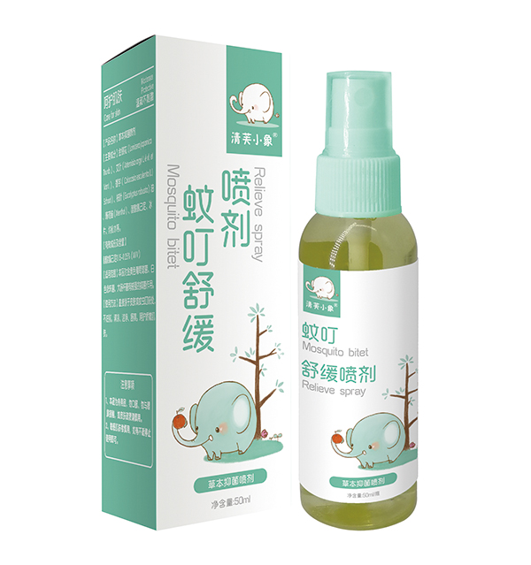   清芙小象蚊叮舒緩噴劑