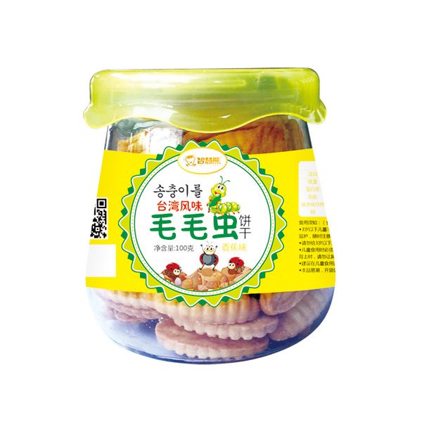 智慧熊毛毛蟲(chóng)餅干 香蕉味.jpg