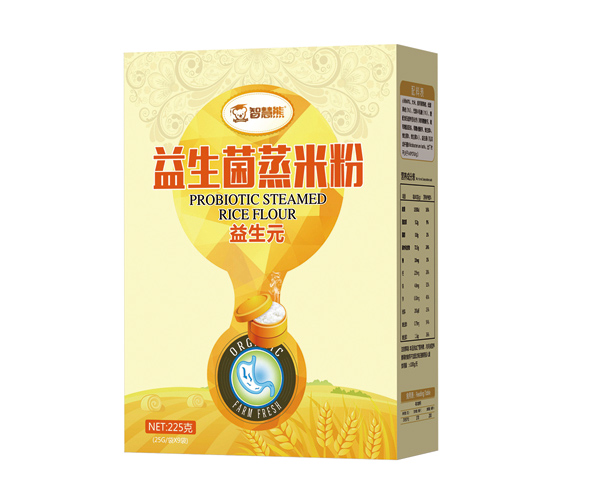 智慧熊益生菌蒸米粉 益生元 盒裝.jpg