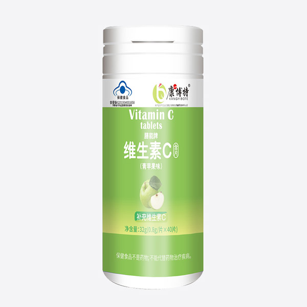  康博特膳能牌維生素C含片-青蘋果味