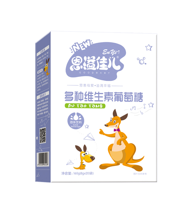    恩溢佳兒多種維生素葡萄糖 盒裝