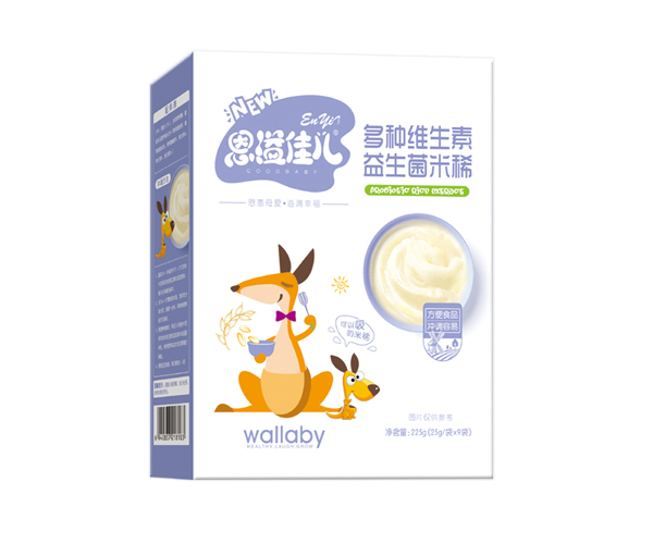 恩溢佳兒多種維生素益生菌米稀 盒裝