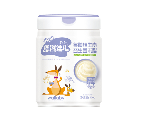  恩溢佳兒多種維生素益生菌米稀 聽裝