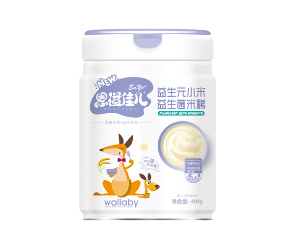  恩溢佳兒益生元小米益生菌米稀 聽裝