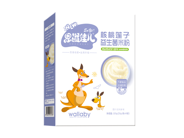  恩溢佳兒核桃蓮子益生菌米粉 盒裝