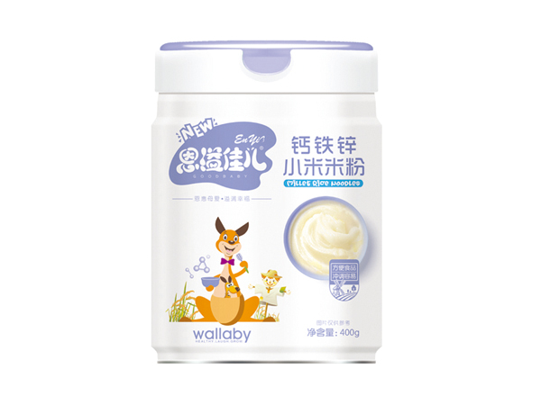     恩溢佳兒鈣鐵鋅小米米粉 聽裝