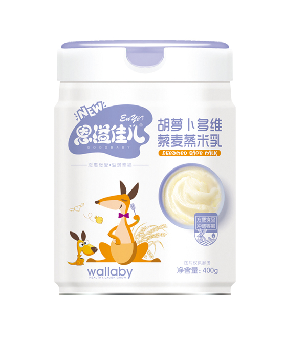  恩溢佳兒胡蘿卜多維藜麥蒸米乳 聽裝