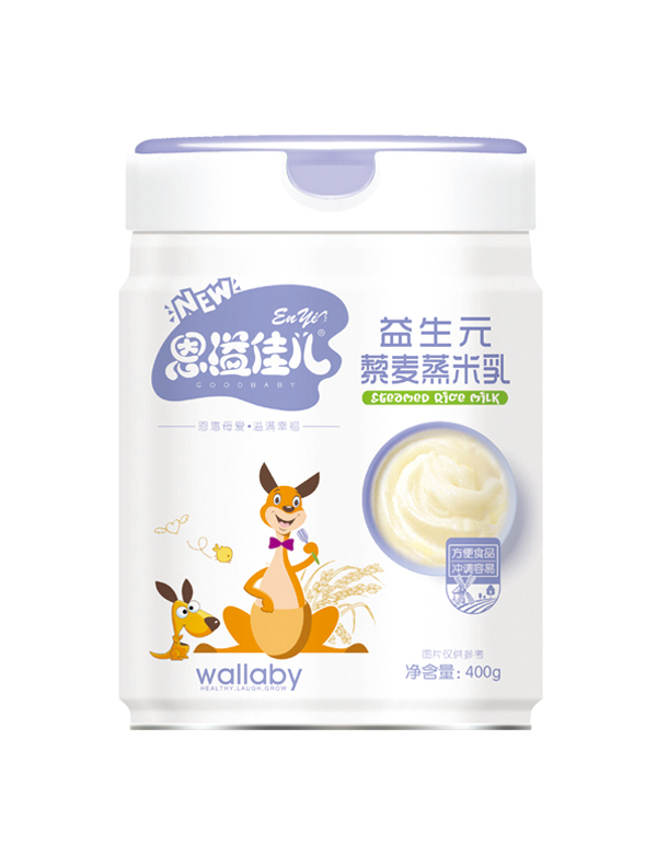  恩溢佳兒益生元藜麥蒸米乳 聽裝