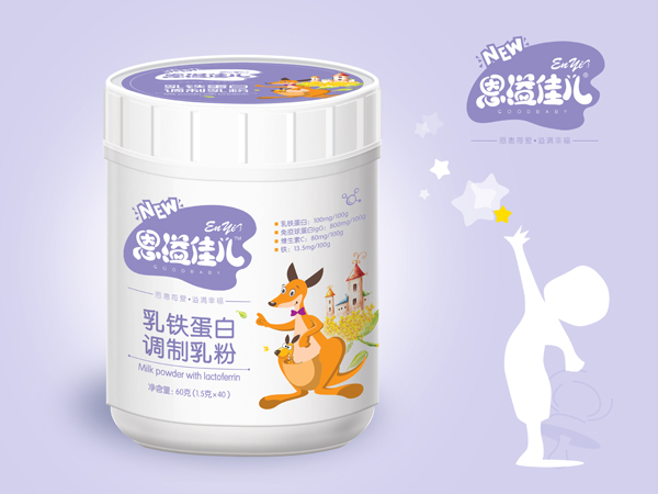  恩溢佳兒乳鐵蛋白調(diào)制乳粉