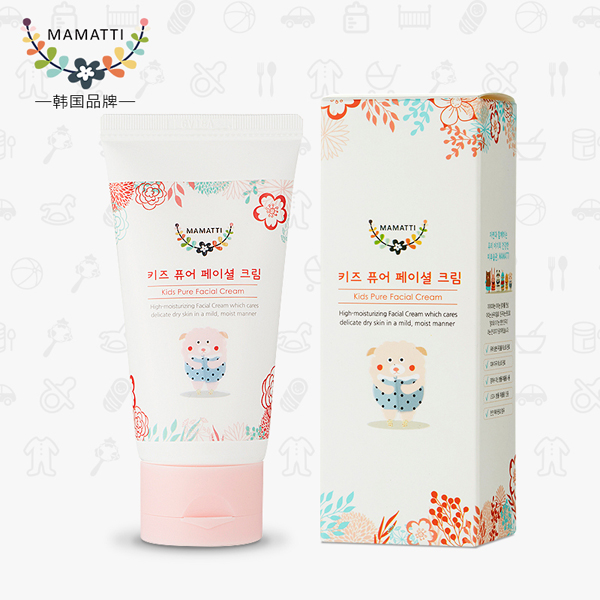  韓國MAMATTI兒童積雪草保濕霜系列