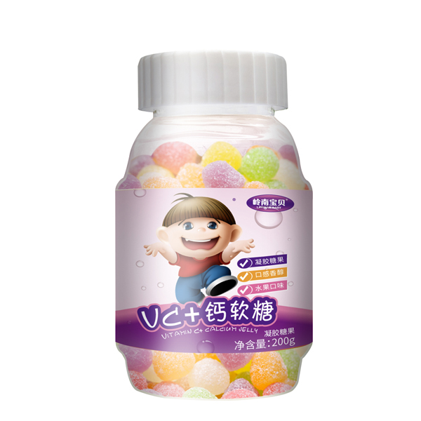  嶺南寶貝VC+鈣軟糖 200g