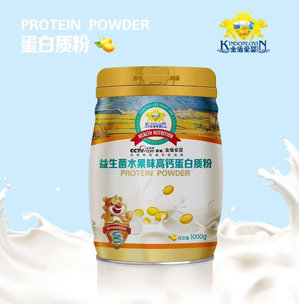  金盾愛嬰益生菌水果味高鈣蛋白質(zhì)粉