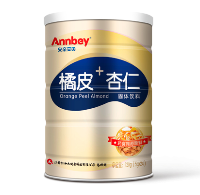  安親安貝橘皮+杏仁固體飲料1
