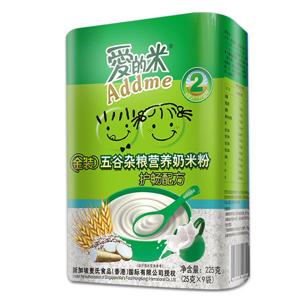 愛(ài)的米嬰幼兒五谷雜糧奶米�?225g.jpg